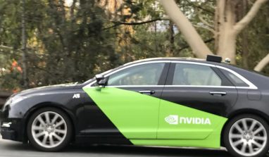 NVIDIA is testing its self driving car in California