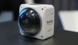 Kodak 4K 360 Degree Camera Debuts at CES 2017